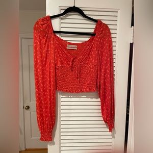 Orange top from Urban Outfitters